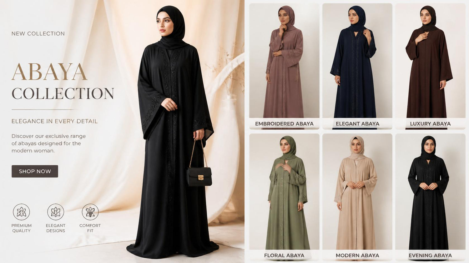 Elegant Abayas
